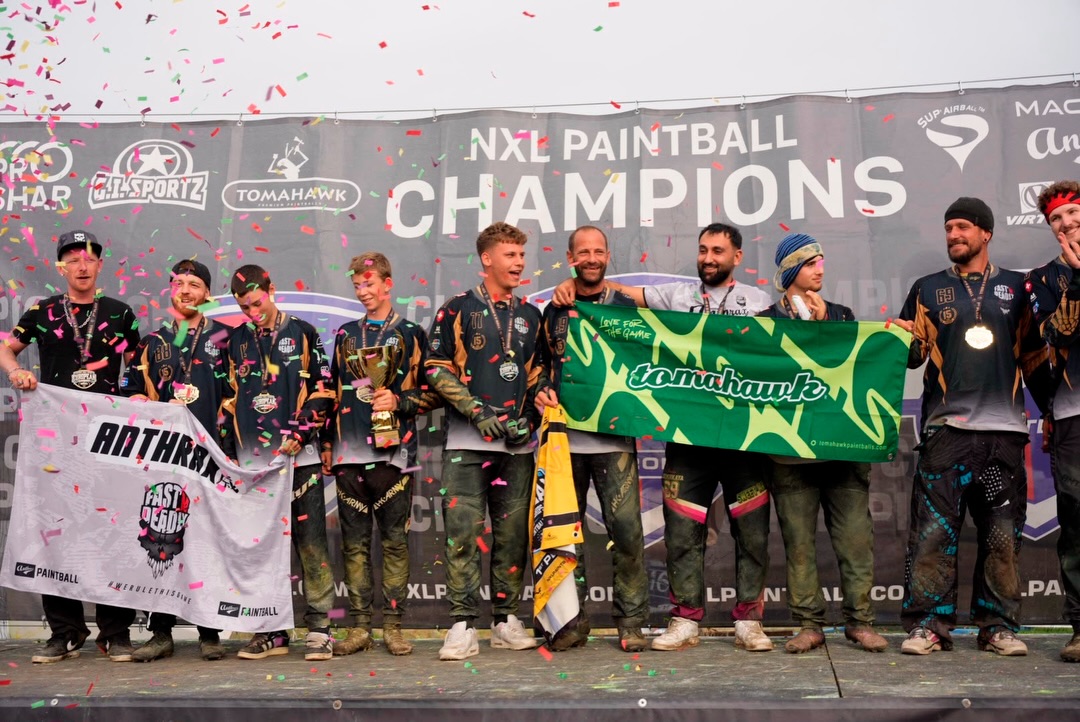 Congrats @paintball_fast_and_deadly_bern for getting the first place at Divison 4 ⚡️💪🏻🟢

#paintball #paintballing #propaintball #nxl #nxlpaintball