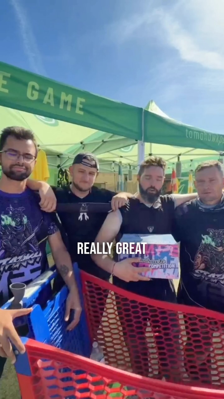 Thank you @starkhpaintball for the amazing feedback, but we still want our cart back 😉

#paintball #propaintball #paintballlife #nxleurope #nxl