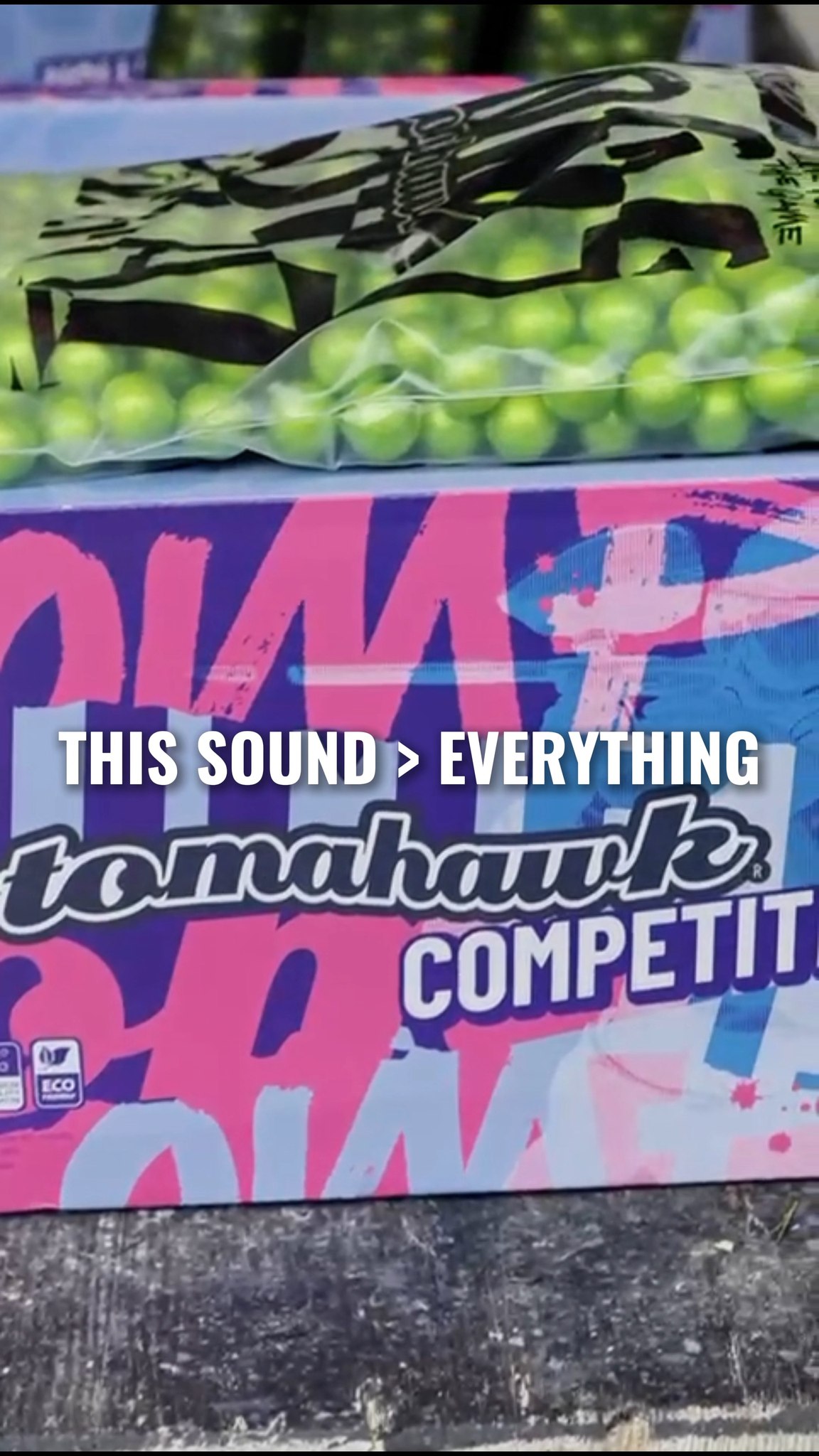 Music to every paintball player’s ears. 🔊💚

#TomahawkPaintballs #Paintball #PaintballLife #PaintballASMR