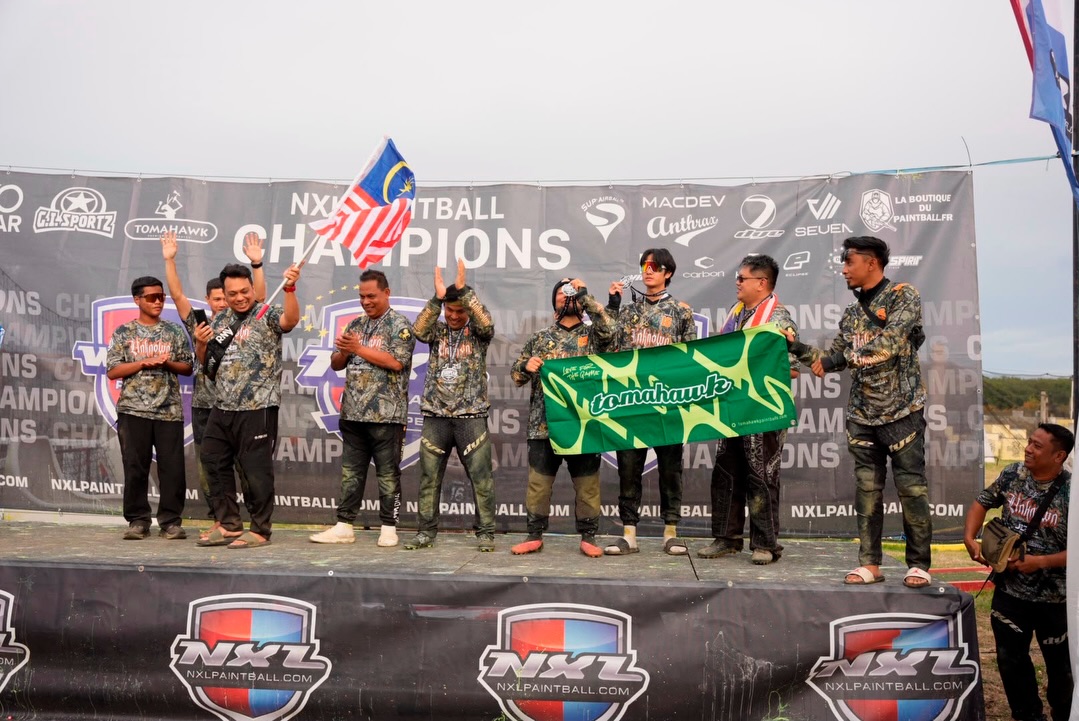 Congrats @teamunknownmsia for getting the second place at Amateur 3v3 ⚡️💪🏻🟢

#paintball #paintballing #propaintball #nxl #nxlpaintball